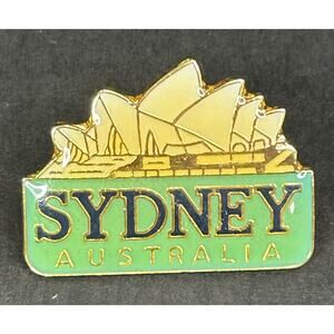 Sydney Australia Enamel Pin Opera House Hat Pin Back Travel Commemorative